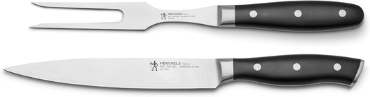 x EMERIL Lagasse The Nola Collection Razor-Sharp German 2-pc Carving Knife Set, Made in Company-Owned German Factory with Special Formula Steel perfected for almost 300 Years, Dishwasher Safe