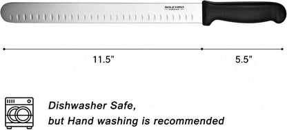 12" Carving Slicing Knife, Sharp Ham Slicer for Meat & BBQ | Razor-Sharp 12" Carving Blade, Ergonomic Non-Slip Handle, High-Carbon Stainless Steel, Versatile for Meats & Vegetables.