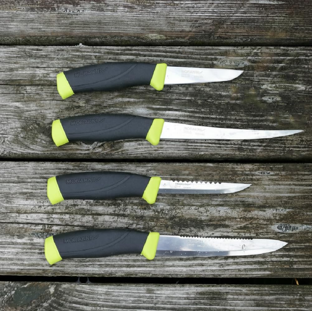Fishing Comfort Fillet Knife with Sandvik Stainless Steel Blade