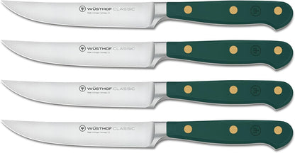 WÜSTHOF Classic Velvet Oyster 4 Piece Steak Knife Set