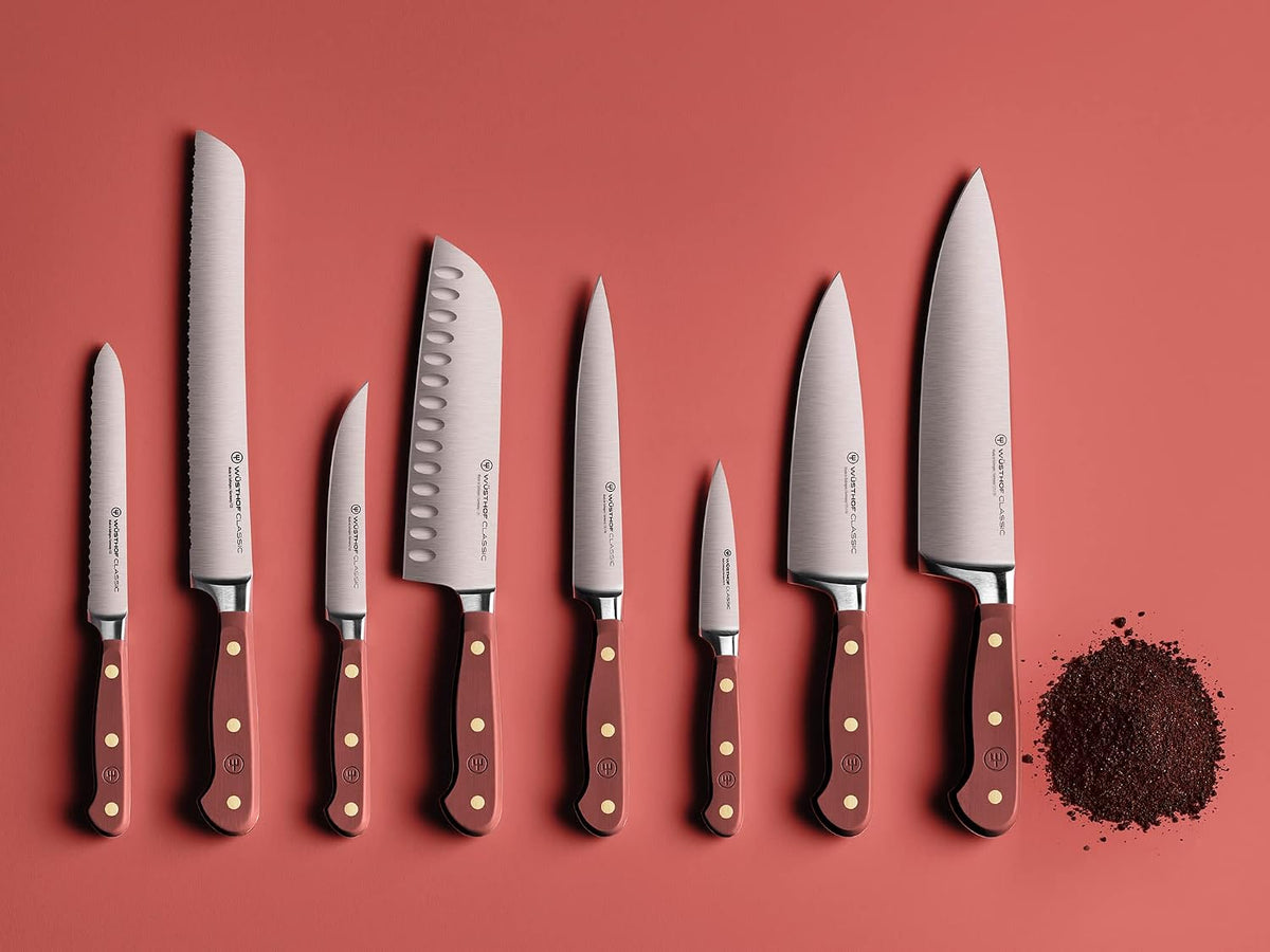 WÜSTHOF Classic Velvet Oyster 4 Piece Steak Knife Set
