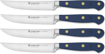 WÜSTHOF Classic Velvet Oyster 4 Piece Steak Knife Set
