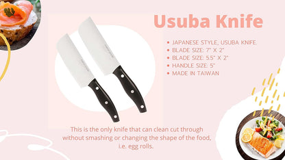 5.5" Japanese Knife, Small Usuba Knife
