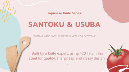 5.5" Japanese Knife, Small Usuba Knife