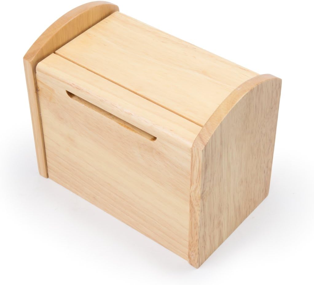 Fox Run Bagel Cutter/Holder, 3 x 5.25 x 3 inches., Brown