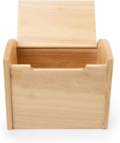 Fox Run Bagel Cutter/Holder, 3 x 5.25 x 3 inches., Brown