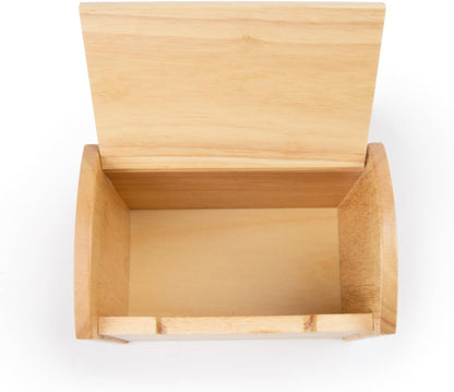 Fox Run Bagel Cutter/Holder, 3 x 5.25 x 3 inches., Brown