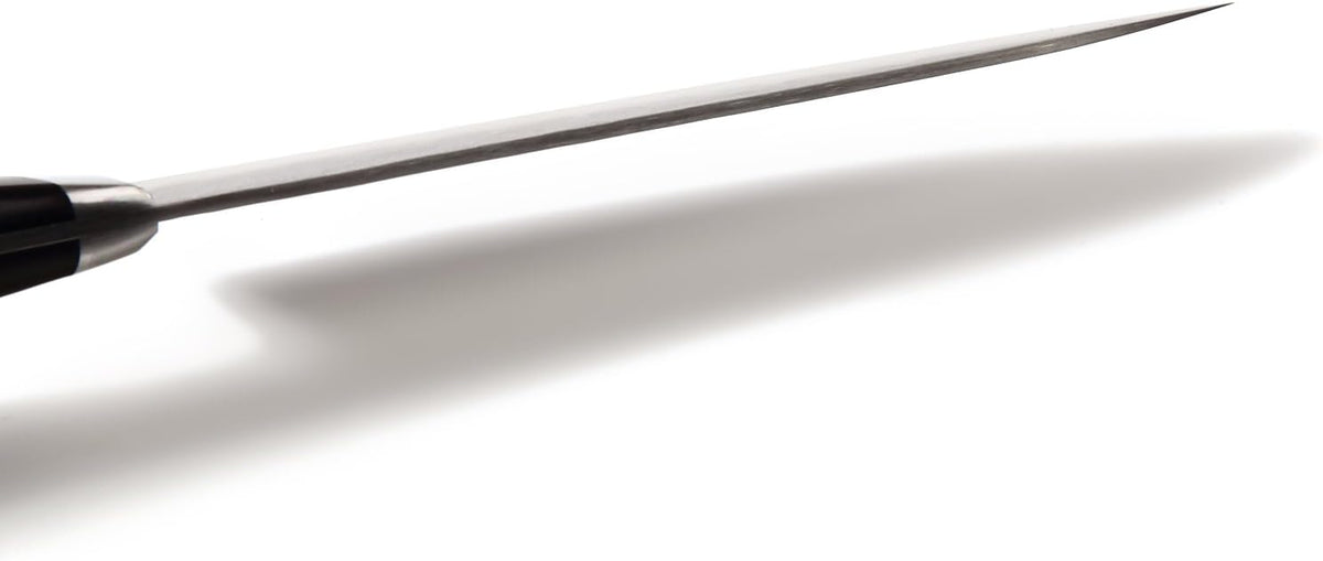 Japanese Petty Knife Aoko(Blue Steel)-No.2 Black Pakkawood Handle, 5.3-inch (135mm)
