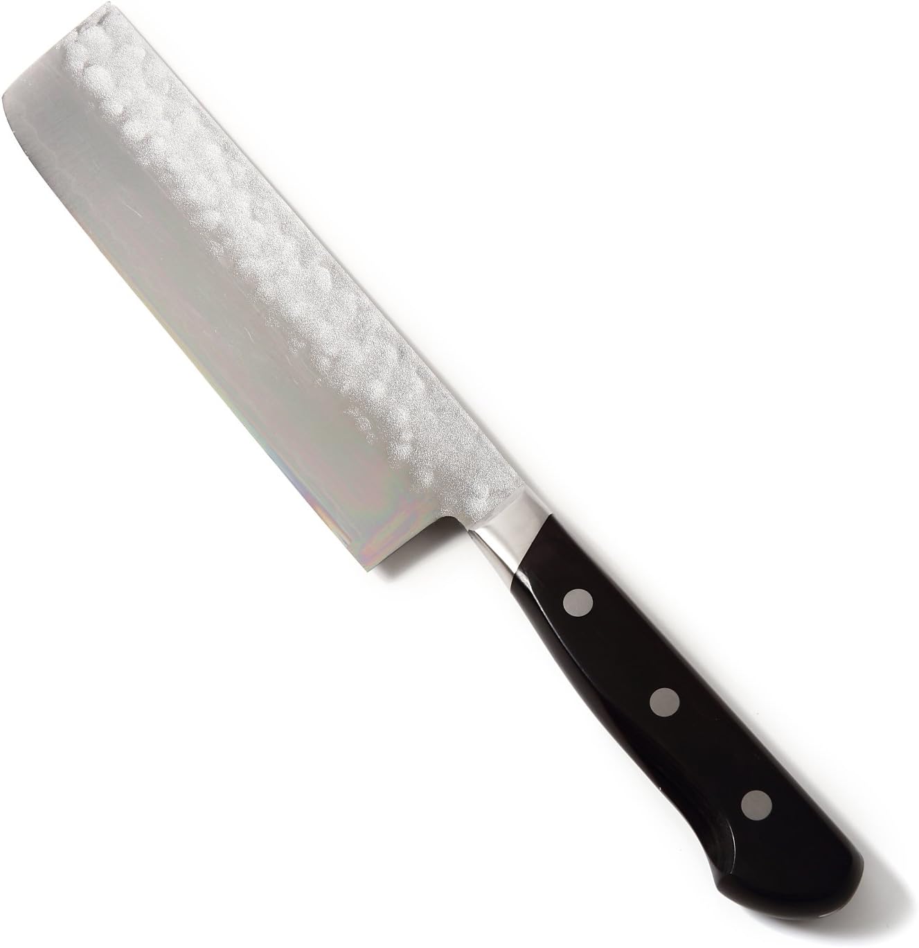 Japanese Petty Knife Aoko(Blue Steel)-No.2 Black Pakkawood Handle, 5.3-inch (135mm)