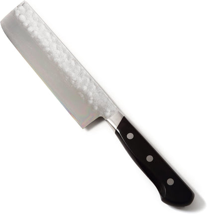 Japanese Petty Knife Aoko(Blue Steel)-No.2 Black Pakkawood Handle, 5.3-inch (135mm)