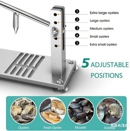 Oyster Shucker Machine, Clam Opener Tool Set (Upgraded)