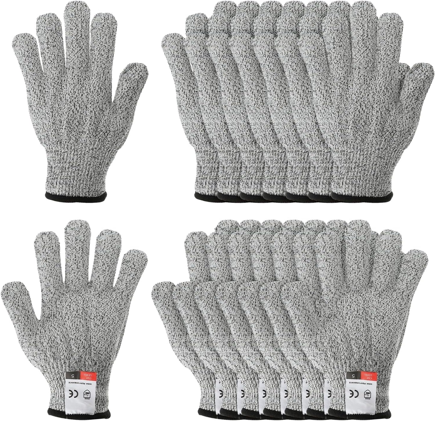 Cut Resistant Gloves, Level 5 Protection Anti Cutting Gloves Cut Proof Gloves for Kitchen Wood Carving