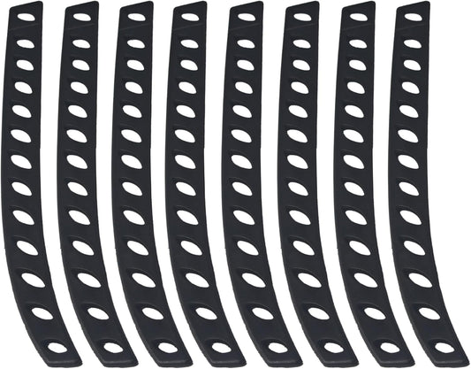 8PCS 8.5" Universal Knife Edge Guards, Kitchen Blade Protector Sleeves for Safe Storage and Transport (Curved Type)