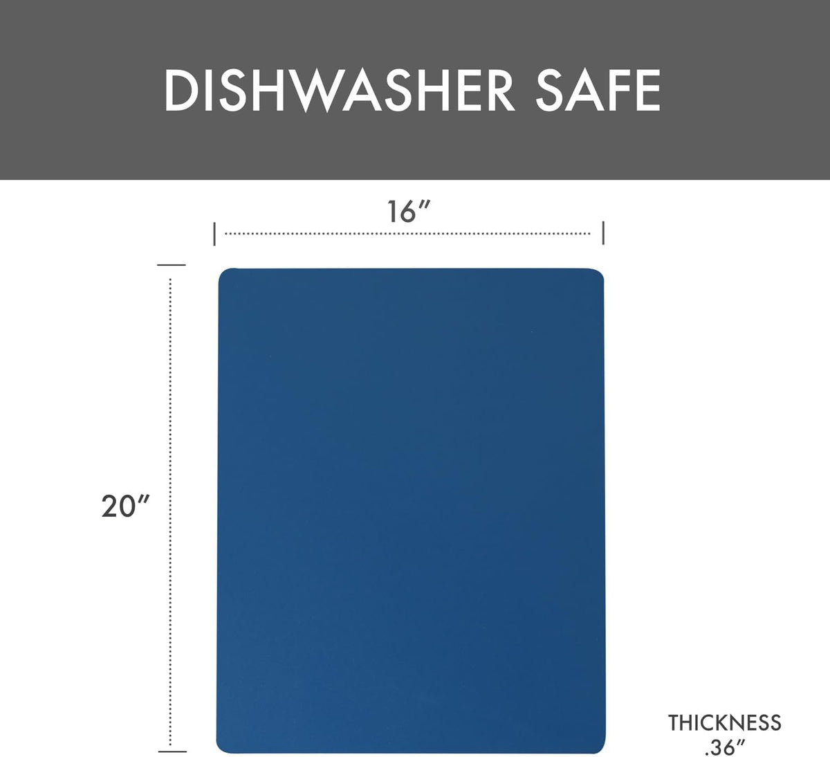 4-Pack NSF Certified Polysafe Cutting Boards with Handle, 11 x 14.5 Inches, Reversible Kitchen Cutting Board, Assorted Colors