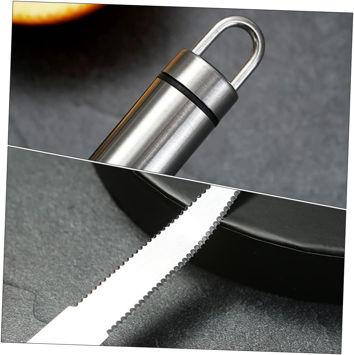 Stainless Steel Orange Peeler Tool Multi-functional Grapefruit Knife Household Fruit Peeler for Easy Slicing and Peeling for Citrus Fruits and Kitchen Use