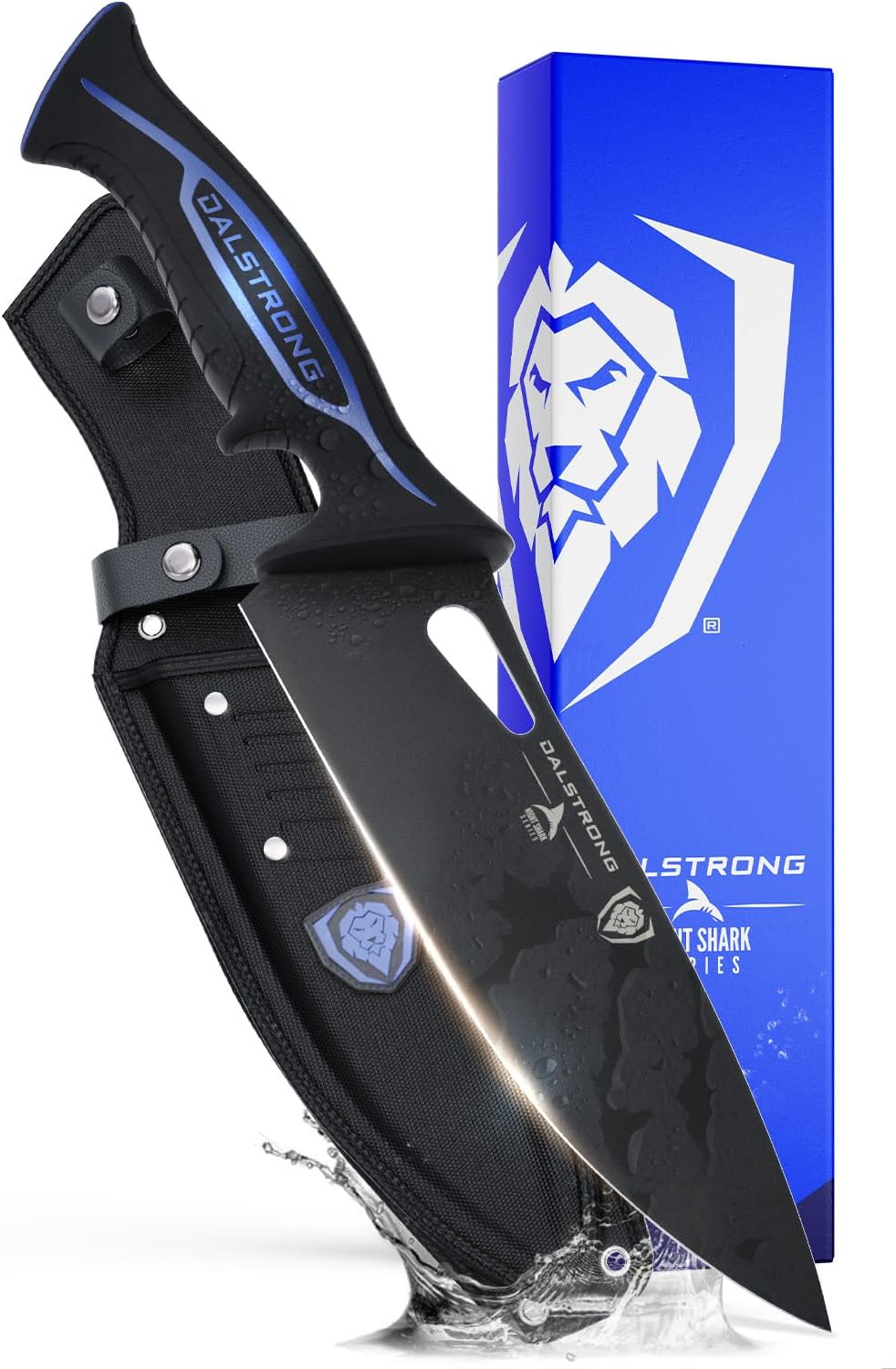 8" Chef Knife - TiN-Coated 7CR17MOV Steel