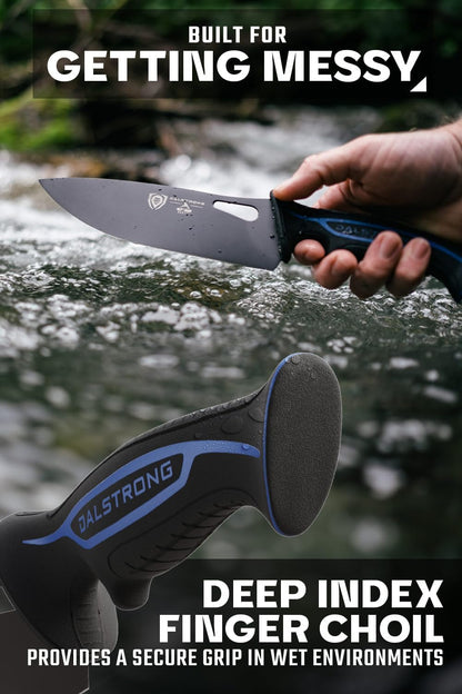 8" Chef Knife - TiN-Coated 7CR17MOV Steel