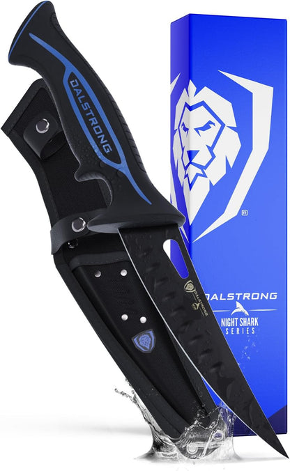 8" Chef Knife - TiN-Coated 7CR17MOV Steel