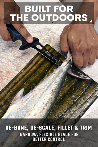 8" Chef Knife - TiN-Coated 7CR17MOV Steel