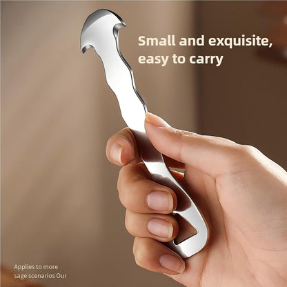 Orange Peeler Tool & Citrus Peeler- 304 Stainless Steel Fruit Peeler for Oranges, Grapefruits, Lemons | Ergonomic Safe Cutter & Slicer, Easy Peel Skin Remover