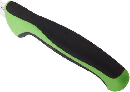 Millennia Colors Stainless Steel Bread Knife 10-Inch Wavy Edge Wide, Gray - Colors A