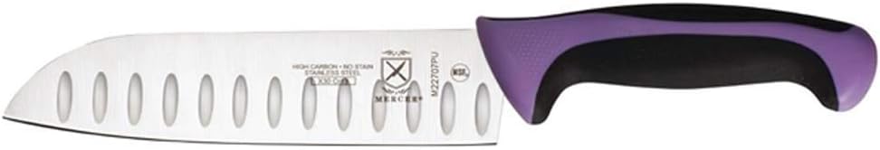 Millennia Colors Stainless Steel Bread Knife 10-Inch Wavy Edge Wide, Gray - Colors A