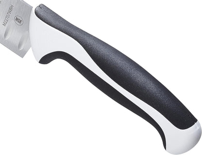 Millennia Colors Stainless Steel Bread Knife 10-Inch Wavy Edge Wide, Gray - Colors A