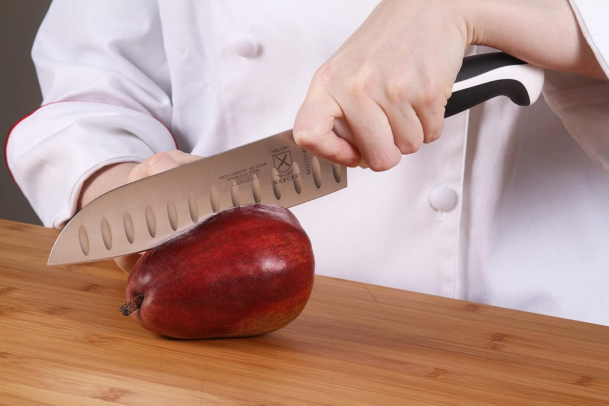 Millennia Colors Stainless Steel Bread Knife 10-Inch Wavy Edge Wide, Gray - Colors A