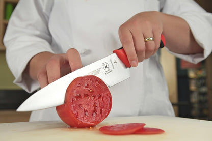 Millennia Colors Stainless Steel Bread Knife 10-Inch Wavy Edge Wide, Gray - Colors A