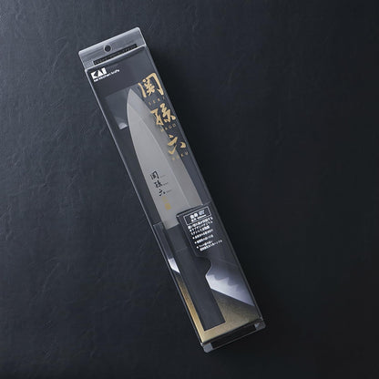Seki Magoroku Kinju ST Japanese Deba Knife 165mm (AK-1102), Black