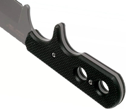 Cold Steel Mini Tac Bowie 3-5/8" Lightweight Durable 8Cr13MoV Stainless Steel Fixed Blade Clip Point Outdoor Hunting Utility Knife, Griv-Ex Handle, Secure-Ex Sheath - Boxed