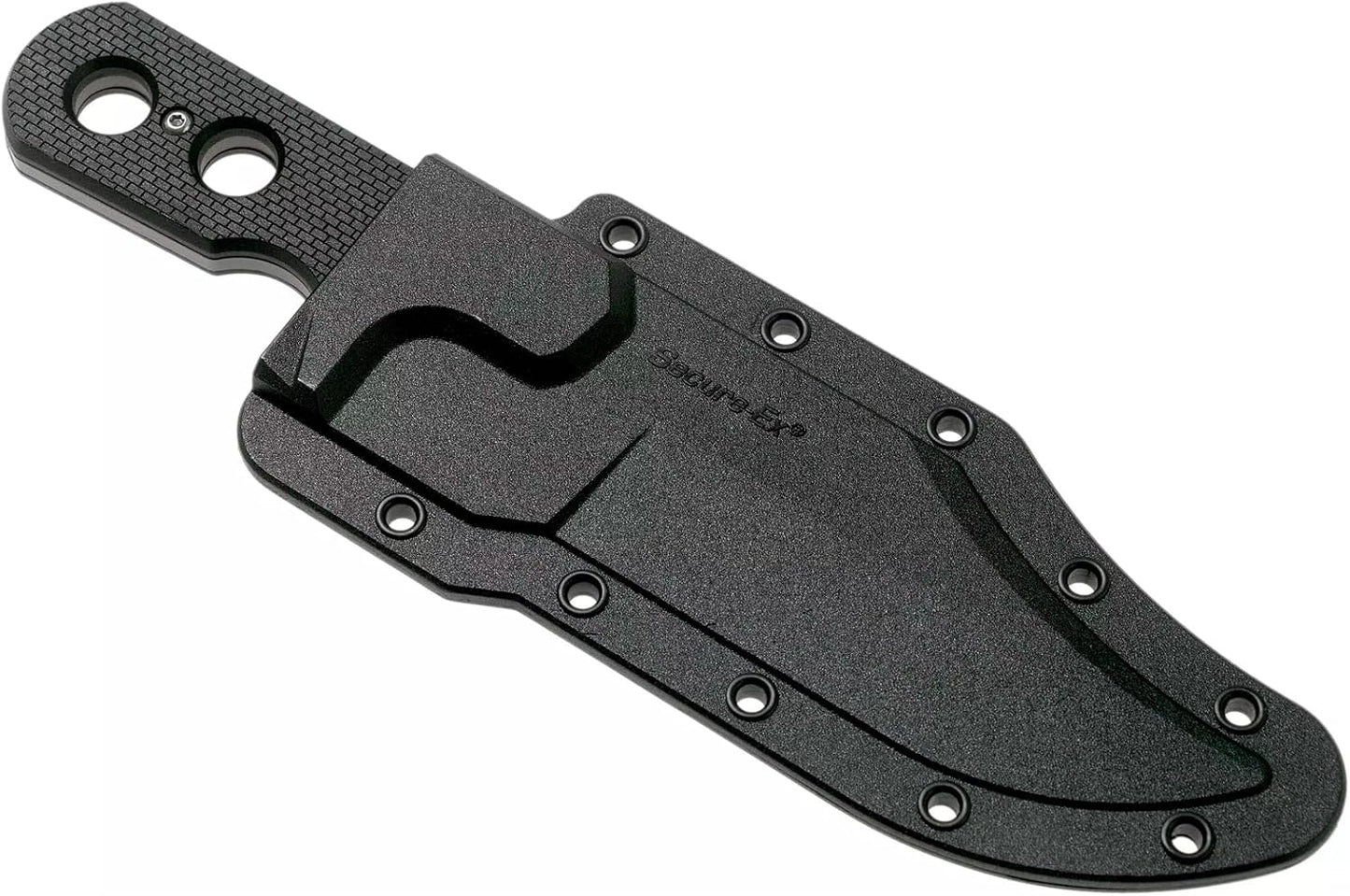 Cold Steel Mini Tac Bowie 3-5/8" Lightweight Durable 8Cr13MoV Stainless Steel Fixed Blade Clip Point Outdoor Hunting Utility Knife, Griv-Ex Handle, Secure-Ex Sheath - Boxed