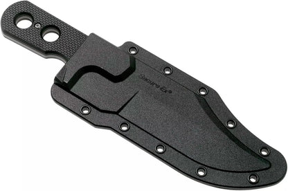 Cold Steel Mini Tac Bowie 3-5/8" Lightweight Durable 8Cr13MoV Stainless Steel Fixed Blade Clip Point Outdoor Hunting Utility Knife, Griv-Ex Handle, Secure-Ex Sheath - Boxed