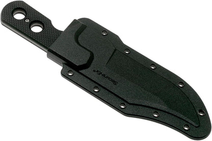 Cold Steel Mini Tac Bowie 3-5/8" Lightweight Durable 8Cr13MoV Stainless Steel Fixed Blade Clip Point Outdoor Hunting Utility Knife, Griv-Ex Handle, Secure-Ex Sheath - Boxed