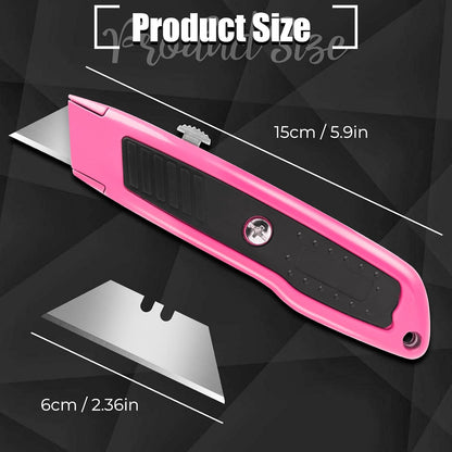 Box Cutter, Pink Utility Knife, Razor Knife, Box Opener
