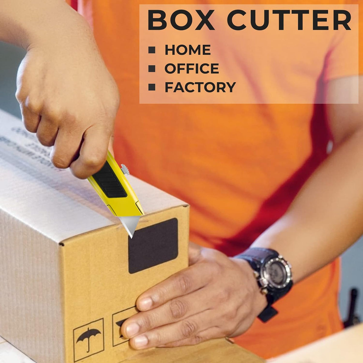 Box Cutter, Pink Utility Knife, Razor Knife, Box Opener