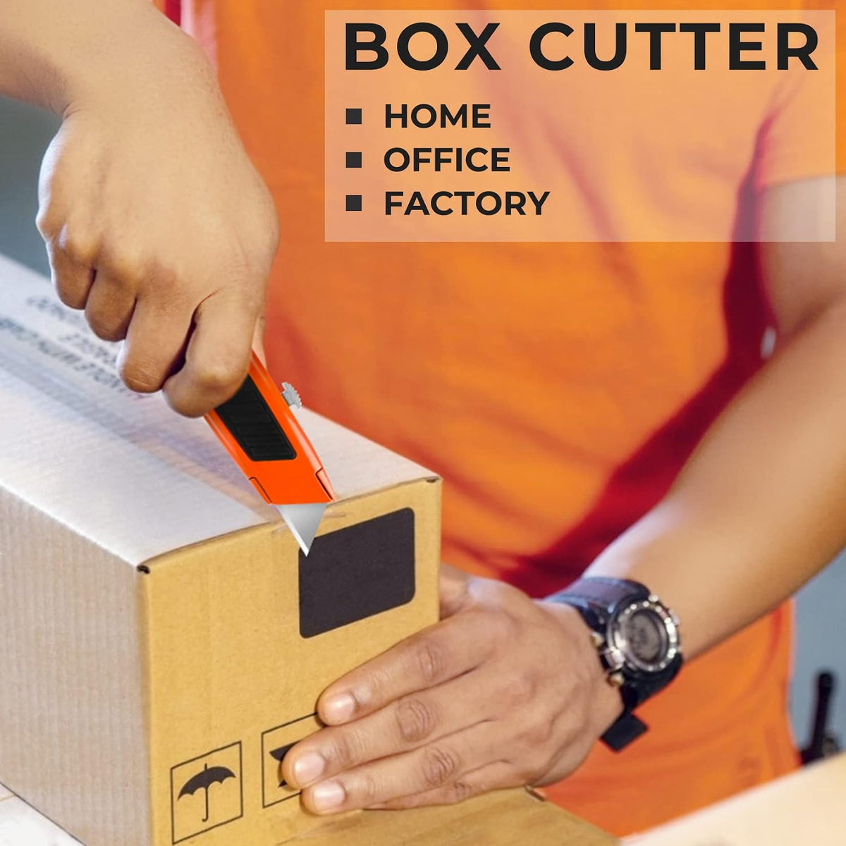 Box Cutter, Pink Utility Knife, Razor Knife, Box Opener