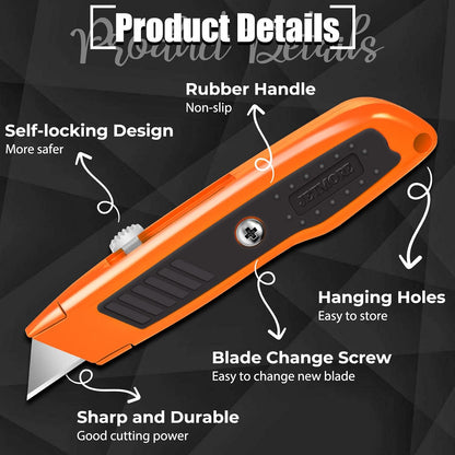 Box Cutter, Pink Utility Knife, Razor Knife, Box Opener