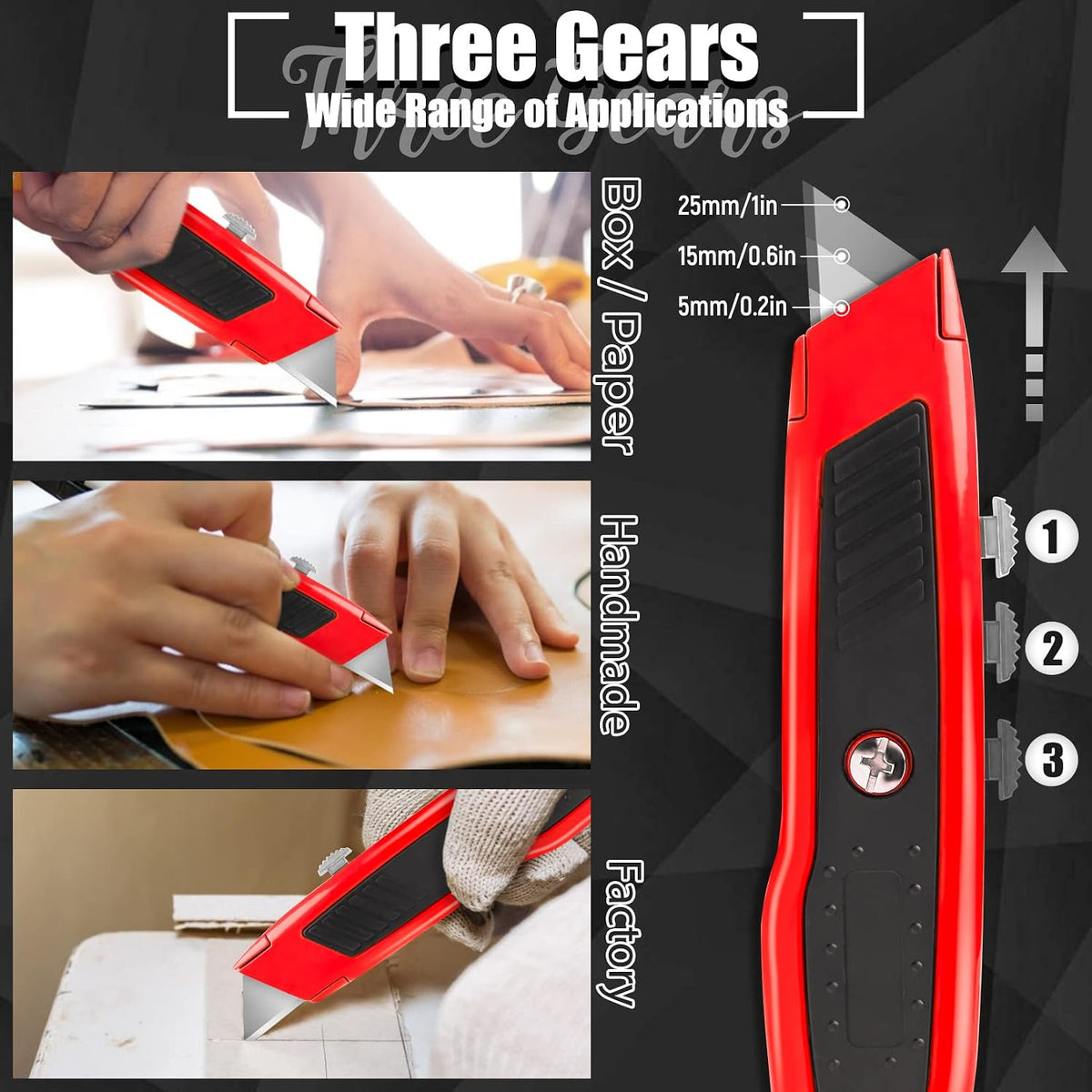 Box Cutter, Pink Utility Knife, Razor Knife, Box Opener