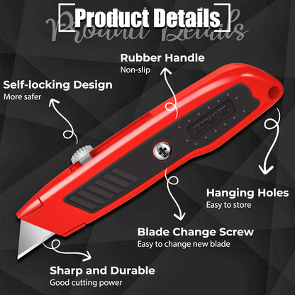 Box Cutter, Pink Utility Knife, Razor Knife, Box Opener