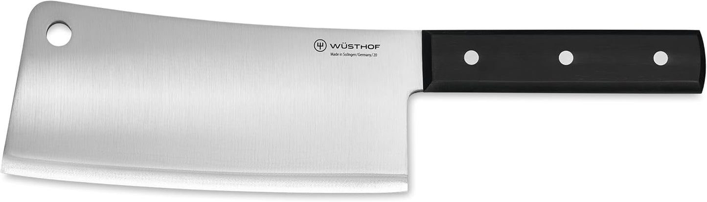 Wüsthof 8" Cleaver, Square Handle