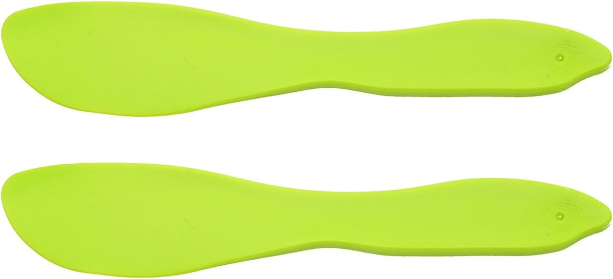 Multi Purpose Spreaders | Versatile Butter Knife for Soft Cheese or Frosting | Safe for Kids | BPA-Free and Dishwasher-Safe | Set of 2 Spreaders Each | Made in Sweden | Purple