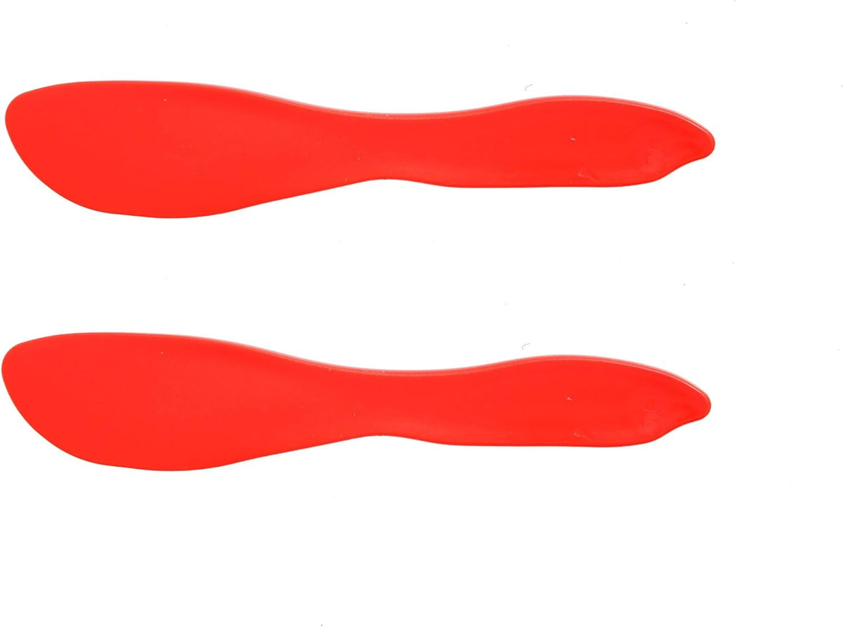 Multi Purpose Spreaders | Versatile Butter Knife for Soft Cheese or Frosting | Safe for Kids | BPA-Free and Dishwasher-Safe | Set of 2 Spreaders Each | Made in Sweden | Purple