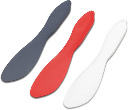 Multi Purpose Spreaders | Versatile Butter Knife for Soft Cheese or Frosting | Safe for Kids | BPA-Free and Dishwasher-Safe | Set of 2 Spreaders Each | Made in Sweden | Purple