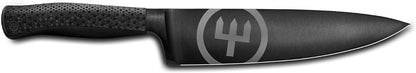 Wüsthof Performer 7" Hollow Edge Santoku Knife, Black