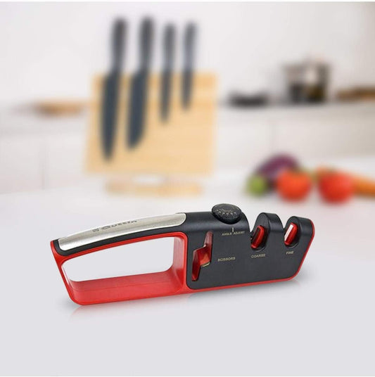 S2202089 Knife Sharpener, Stainless Steel
