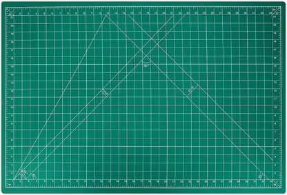 Self Healing Sewing Mat, 12inch x 18inch Rotary Cutting Mat Double Sided 5-Ply Craft Cutting Board for Sewing Crafts Hobby Fabric Precision Scrapbooking Project