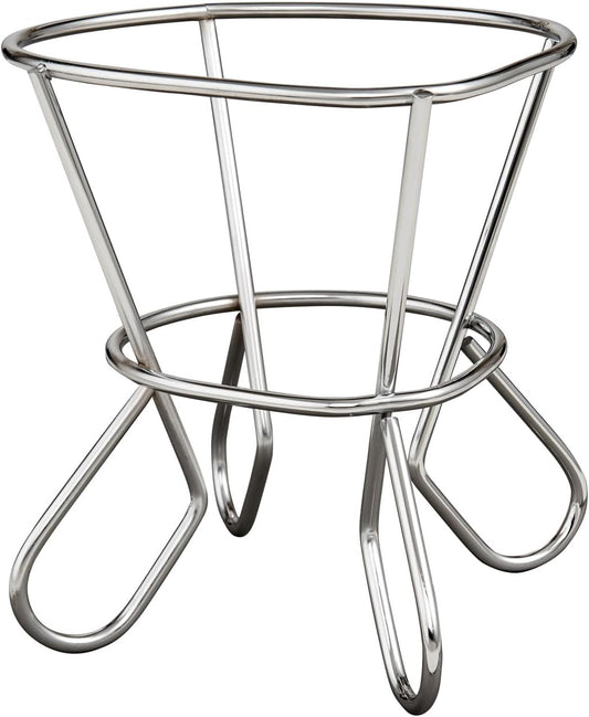 Kitchen Roasting Wire Spiral Ham Roasting Rack, Chrome-Plated Steel, For Baking And Carving Ham Up To 10-Pounds
