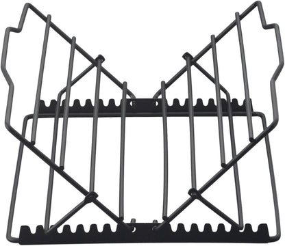 Kitchen Roasting Wire Spiral Ham Roasting Rack, Chrome-Plated Steel, For Baking And Carving Ham Up To 10-Pounds
