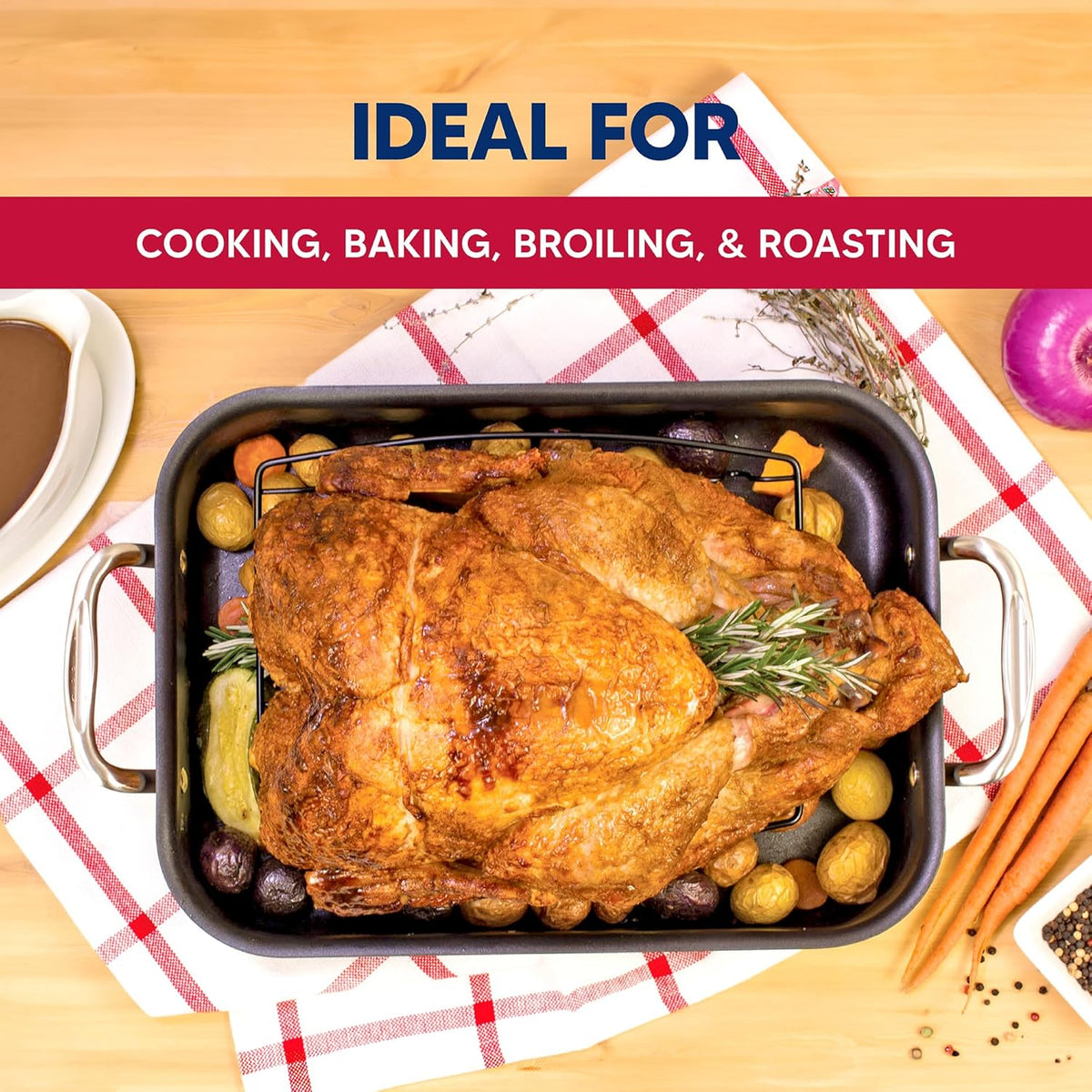 Kitchen Roasting Wire Spiral Ham Roasting Rack, Chrome-Plated Steel, For Baking And Carving Ham Up To 10-Pounds